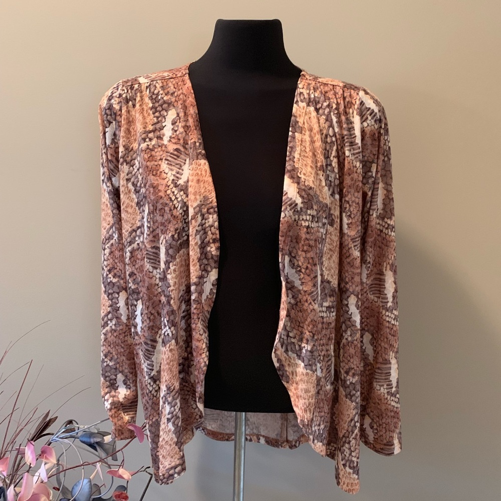 🛍BIANCA NYGARD Petite Snake Print Open Top